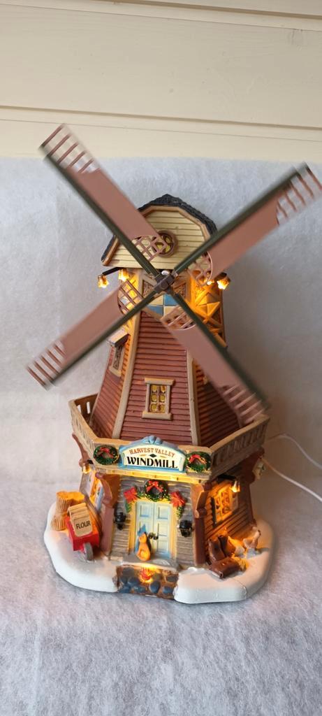 Lemax Molen - Sfeervolle Kerstdecoratie, Diversen, Kerst, Ophalen of Verzenden