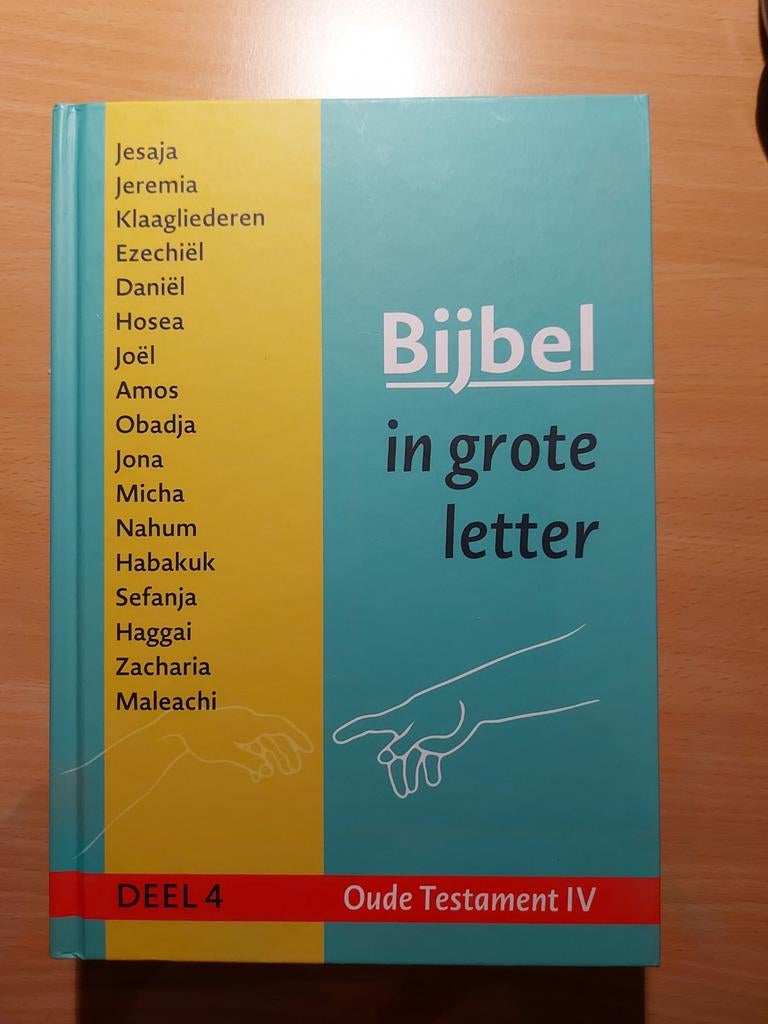 Bijbel in Grote Letter - Deel 4 Oude Testament, Ophalen of Verzenden, Zo goed als nieuw, Onbekend, Christendom | Katholiek