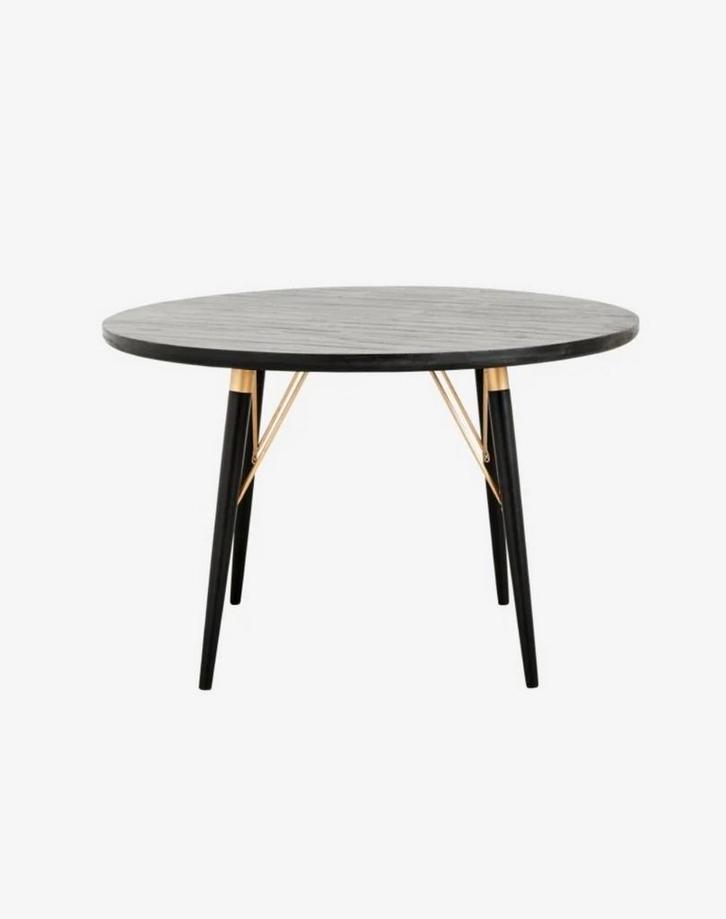 NORDAL ronde eettafel 120 diameter, Huis en Inrichting, Tafels | Eettafels, Gebruikt, 100 tot 150 cm, 100 tot 150 cm, Vier personen