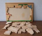 Vintage houten Simplex Toys puzzel Gebroeders Bever, Ophalen of Verzenden, Zo goed als nieuw