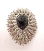 Broche van Sarah Coventry, Verzenden, Zo goed als nieuw, Zilver, Overige materialen