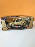 Volkswagen New Beetle 1998 | Grijs |  schaal 1:18 | Bburago, Hobby en Vrije tijd, Modelauto's | 1:18, Ophalen of Verzenden, Zo goed als nieuw
