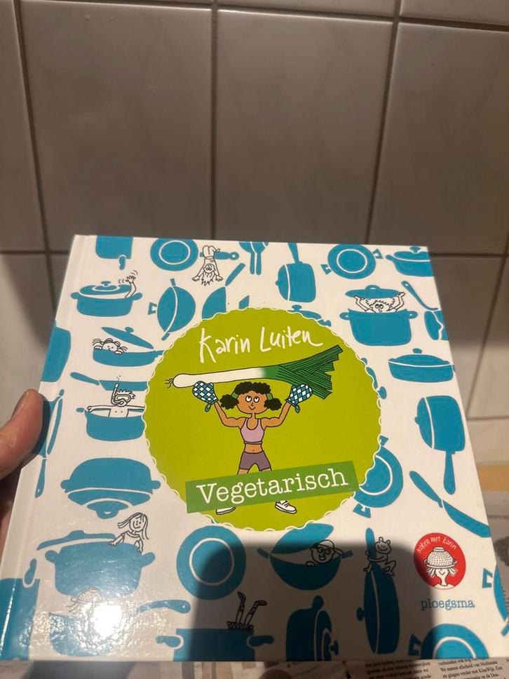 Leuk Kinderkookboek - Karin Luiten, Boeken, Kookboeken, Zo goed als nieuw, Hoofdgerechten, Nederland en België, Gezond koken, Verzenden