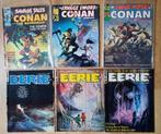 Conan / Eerie 6 stuks USA...gaat weg als set., Meerdere comics, Ophalen of Verzenden, Gelezen, Amerika