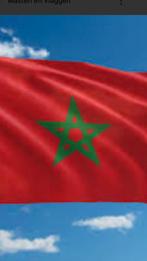 Marokkaanse vlag, Nieuw, Ophalen of Verzenden
