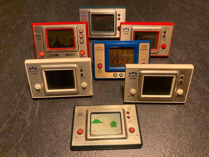 Lot / Collectie Vintage Handheld Games, Spelcomputers en Games, Spelcomputers | Nintendo Game Boy, Gebruikt, Overige modellen