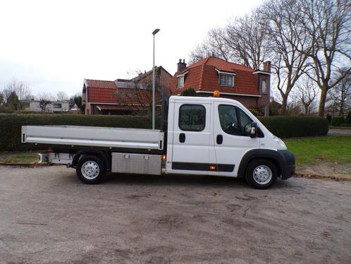 Fiat Ducato 3.0 MultiJet Dubbel Cabine 7-Pers Openlaadbak 17, Auto's, Fiat, Te koop, Ducato, ABS, Airconditioning, Alarm, Centrale vergrendeling