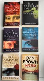 6 boeken van Dan Brown, Boeken, Detectives, Ophalen of Verzenden, Zo goed als nieuw