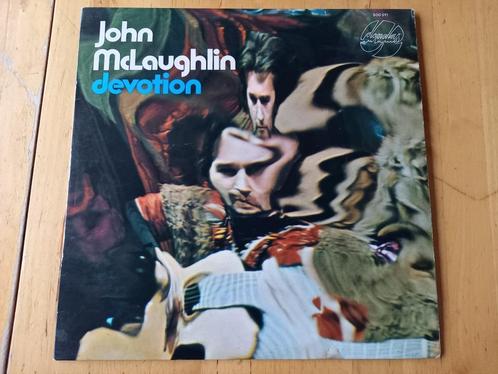 lp album John McLaughlin - Devotion ( Jazz-Rock ), Cd's en Dvd's, Vinyl | Jazz en Blues, Gebruikt, Jazz, 1960 tot 1980, 12 inch