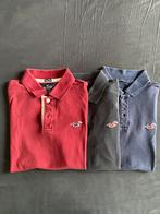 3x Hollister polo., Maat 46 (S) of kleiner, Blauw, Ophalen of Verzenden, Zo goed als nieuw