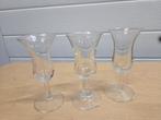 borrelglazen op voet vintage, Ophalen of Verzenden, 'T Olde Gre-j, Info@toldegrej.nl, Endepoelstraat 20f Didam