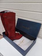 Lange dameslaars kleur wijnrood, merk Latanzi., Verzenden, Zo goed als nieuw, Rood