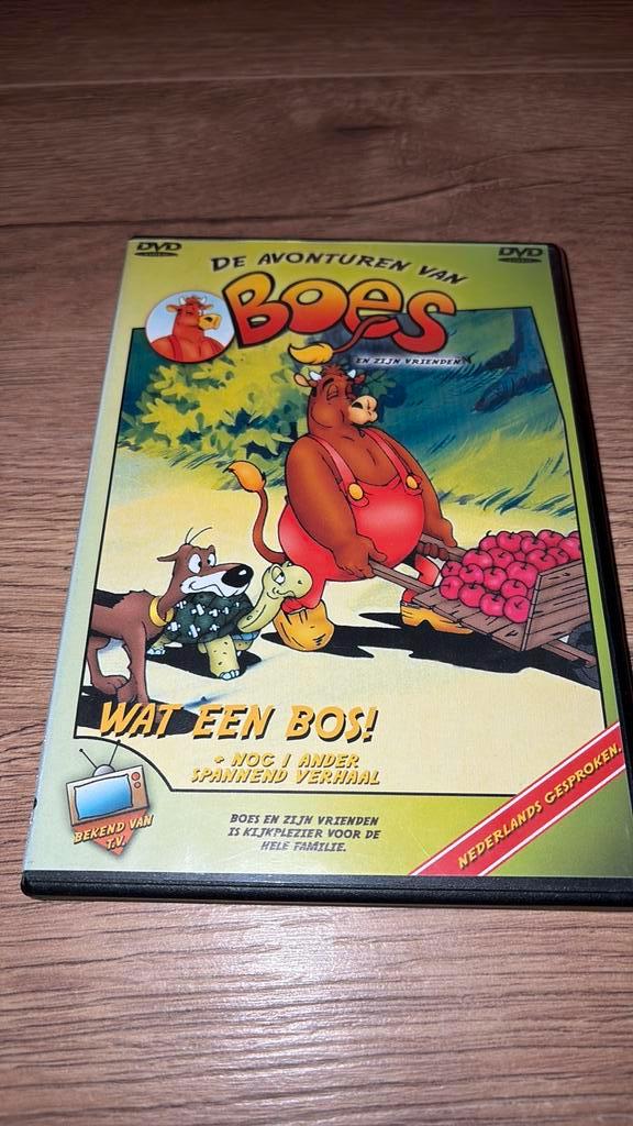 De Avonturen van Boes Boes met 3 afleveringen op dvd., Cd's en Dvd's, Dvd's | Tv en Series, Zo goed als nieuw, Actie en Avontuur