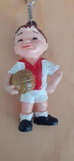 Sleutelhanger Ajax mannetje bruin haar uit de jaren 60., Verzamelen, Sportartikelen en Voetbal, Ophalen of Verzenden, Zo goed als nieuw