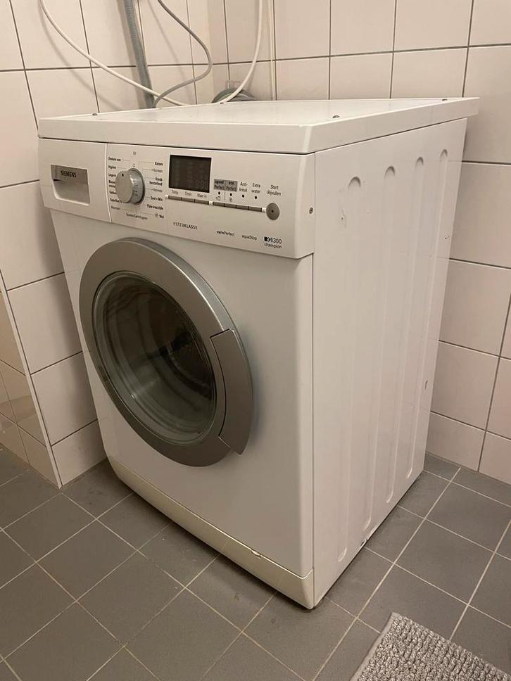 Siemens IQ300 0.75kWh 7kg 1400rpm aquaStop, Witgoed en Apparatuur, Wasmachines, Gebruikt, Voorlader, 6 tot 8 kg, 85 tot 90 cm