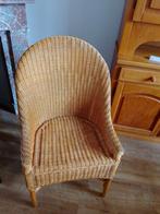Rotan eetkamerstoelen, Ophalen, Gebruikt, Bruin, Riet of Rotan