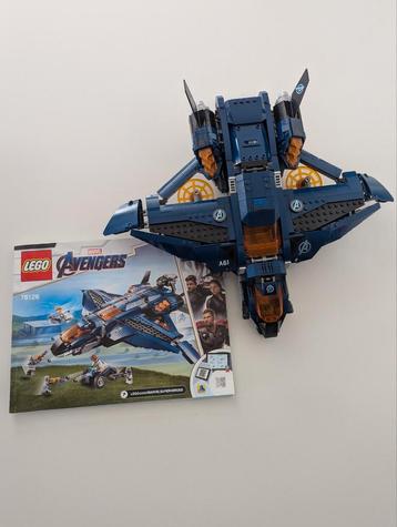Lego Avengers 76126 - betreft het vliegtuig beschikbaar voor biedingen