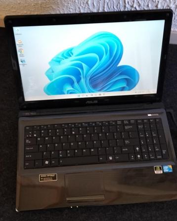 Asus A52J ; i5 laptop met 8GB ram, 256GB SSD en Windows 11 beschikbaar voor biedingen