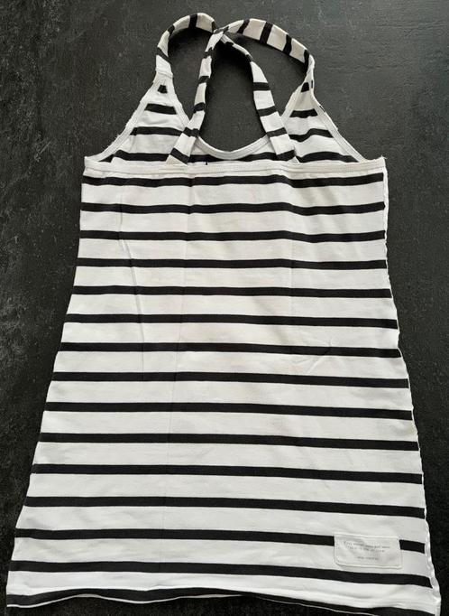 10days kruisband top / wrapper medium lengte maat 1, Kleding | Dames, Tops, Zo goed als nieuw, Maat 38/40 (M), Zwart, Zonder mouw