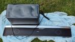 Philips Soundbar + Subwoofer (defecte cd-speler), Ophalen of Verzenden, Met externe subwoofer, Niet werkend