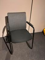 6 Zo Goed Als Nieuwe Vergaderstoelen, Zwart, Ophalen of Verzenden, Zo goed als nieuw, Metaal