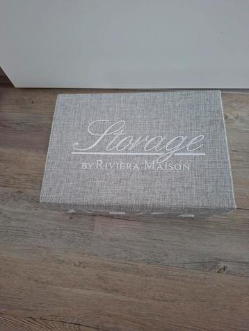 Riviera maison storage box beschikbaar voor biedingen