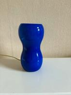 Vintage Blauwe Ikea Lamp, Huis en Inrichting, Lampen | Vloerlampen, Ophalen of Verzenden, Gebruikt, Glas, Minder dan 100 cm