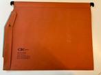 V-bodem hangmap, Orgarex A4, 345 x 275 mm (LxB), Oranje, Diversen, Ophalen of Verzenden, Zo goed als nieuw