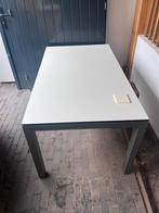 Evoline sta zot bureau electrisch 140 bij 80, Tuin en Terras, Ophalen, Zo goed als nieuw, Rechthoekig, Kunststof
