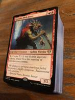 Mtg commander deck krenko goblins red, Ophalen of Verzenden, Zo goed als nieuw, Speeldeck