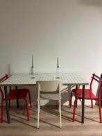 IKEA picture table, Gebruikt, 100 tot 150 cm, LAGKAPTEN / ADILS bureau, 75 cm of meer