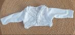 Witte Bolero Maat 56 kerst Feestdagen baby, Kinderen en Baby's, Ophalen of Verzenden, Zo goed als nieuw, Meisje, Truitje of Vestje