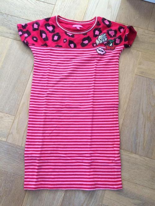 Leuk nog net roze/rood zomerjurkje Persival 122/128, Kinderen en Baby's, Kinderkleding | Maat 122, Gebruikt, Meisje, Jurk of Rok