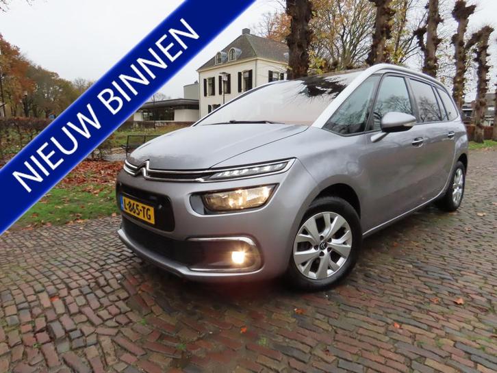 Citroën Grand C4 Picasso 1.2 PureTech Feel 7 Persoons Achte, Auto's, Citroën, Bedrijf, Te koop, C4 (Grand) Picasso, ABS, Achteruitrijcamera