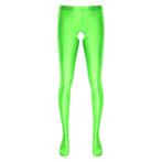 Groene chaps legging / heren dames strakke broek sexy gay, Nieuw, Groen, Verzenden