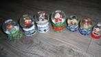 7 LEUK KLEINE KERST SNEEUWBOLLETJES /SCHUTBOLLETJES /, Ophalen of Verzenden, Gebruikt