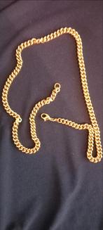 Double ketting, Ophalen of Verzenden, Zo goed als nieuw, Goud, Overige materialen