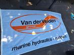 Scheepvaart vlag van der velden, Ophalen of Verzenden, Zo goed als nieuw, Reclamebord