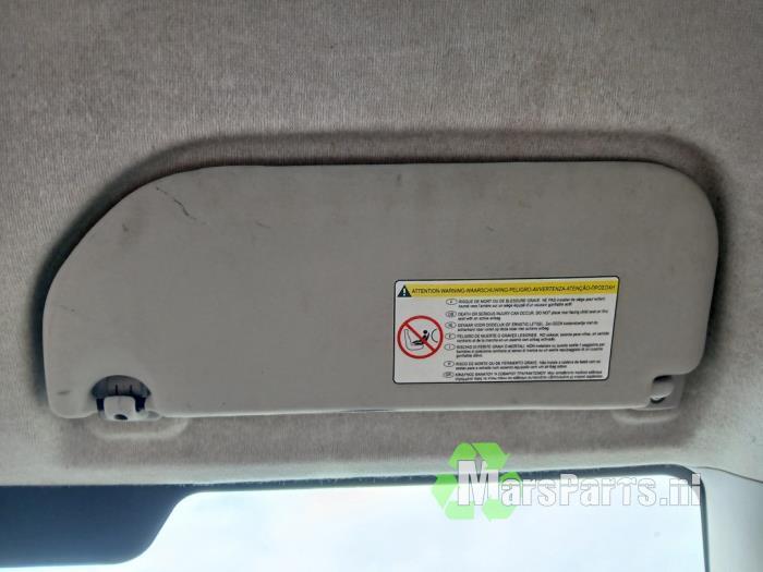 Zonneklep van een Toyota Aygo, Auto-onderdelen, Interieur en Bekleding, Toyota, Gebruikt, 3 maanden garantie, Ophalen of Verzenden