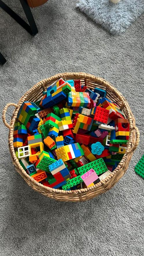 Duplo, bladen, auto’s, poppetjes, knikkerbaan delen, Kinderen en Baby's, Speelgoed | Bouwstenen, Gebruikt, Overige merken, Ophalen of Verzenden