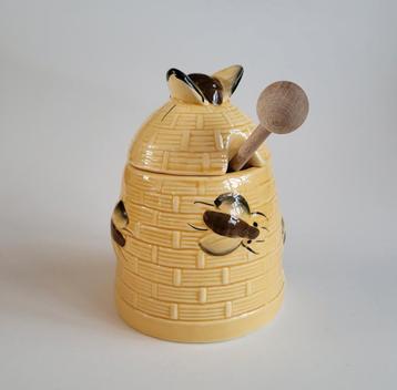 Vintage keramieken honingpot  beschikbaar voor biedingen