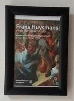 Frans Huysmans Bergense School mini affiche, Ophalen of Verzenden, 1980 tot heden, Knipsel(s)