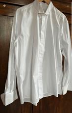Nieuwe witte smoking blouse heren, maat 45/46, Ophalen of Verzenden, Nieuw, Wit
