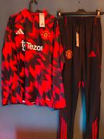Manchester United trainingspak XL, Ophalen of Verzenden, Maat 56/58 (XL), Zwart, Voetbal