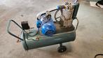 Compressor riem aangedreven 60liter / 1pk, Doe-het-zelf en Verbouw, Compressors, Ophalen, Gebruikt