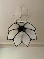 Vintage glas-in-lood lamp, Tiffany stijl, Ophalen of Verzenden