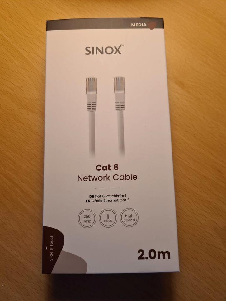Sinox SOC08602, Computers en Software, Pc- en Netwerkkabels, Nieuw, Ophalen of Verzenden