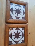 Tegeltjes tegel. Uit de Lange Wellen Hemrik 54 Friesland, Doe-het-zelf en Verbouw, Tegels, Ophalen, Gebruikt, Minder dan 20 cm