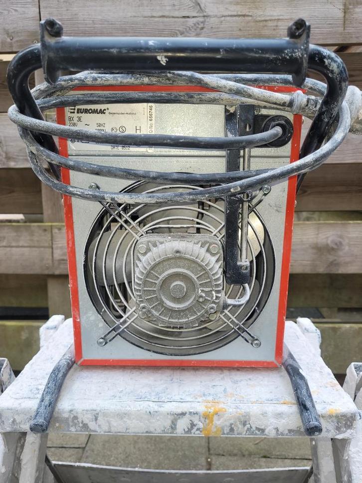 Te huur Euromac 3KW Kachel - Krachtige Verwarming/Bouwdroger, Doe-het-zelf en Verbouw, Verwarming en Radiatoren, Gebruikt, Kachel
