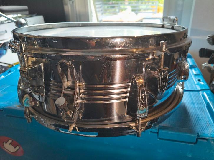 Vintage Kings Snare Drum 13x5, Muziek en Instrumenten, Percussie, Gebruikt, Trommel, Ophalen of Verzenden
